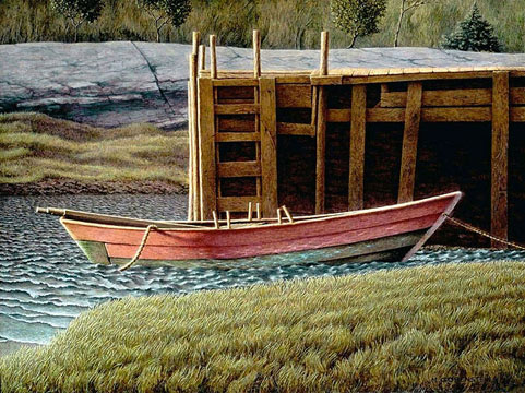 realist  oil painting.