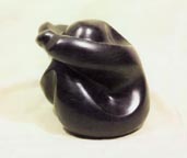 Figurative stone sculpture.