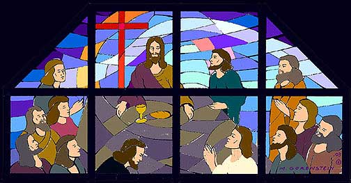 Architectural color drawing.