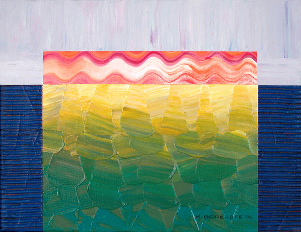 abstract acrylic painting.