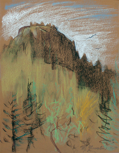 realist pastel painting.� width=