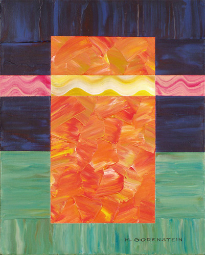 abstract acrylic painting.