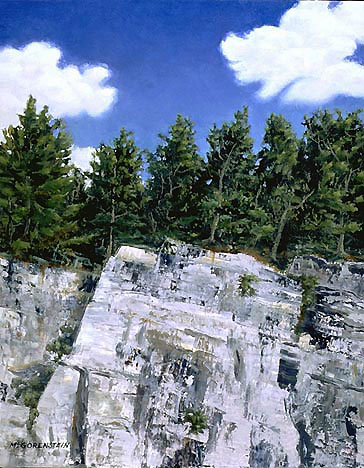 realist oil painting.