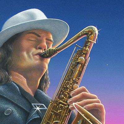 realist oil painting detail.