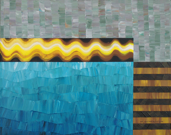 abstract acrylic painting.