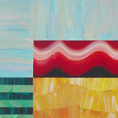 abstract acrylic painting detail.