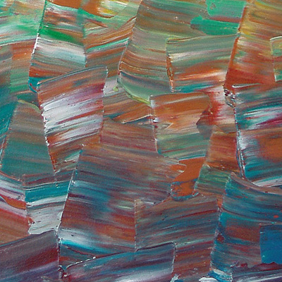 abstract acrylic painting detail.
