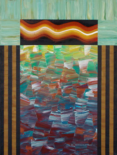 abstract acrylic painting.