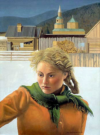 realist  oil painting.