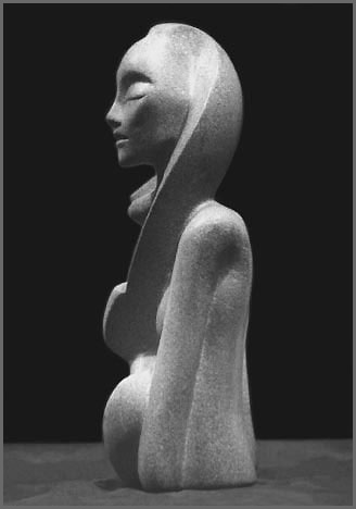 figurative stone sculpture.