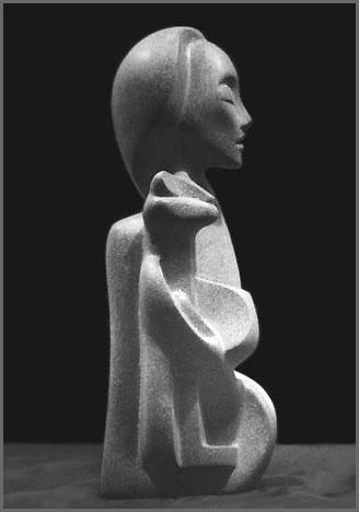 figurative stone sculpture.